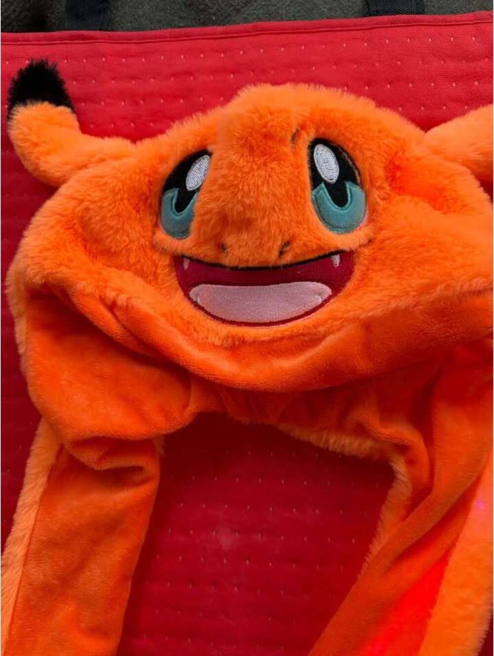 Charmander Plush Moving Ear Hat